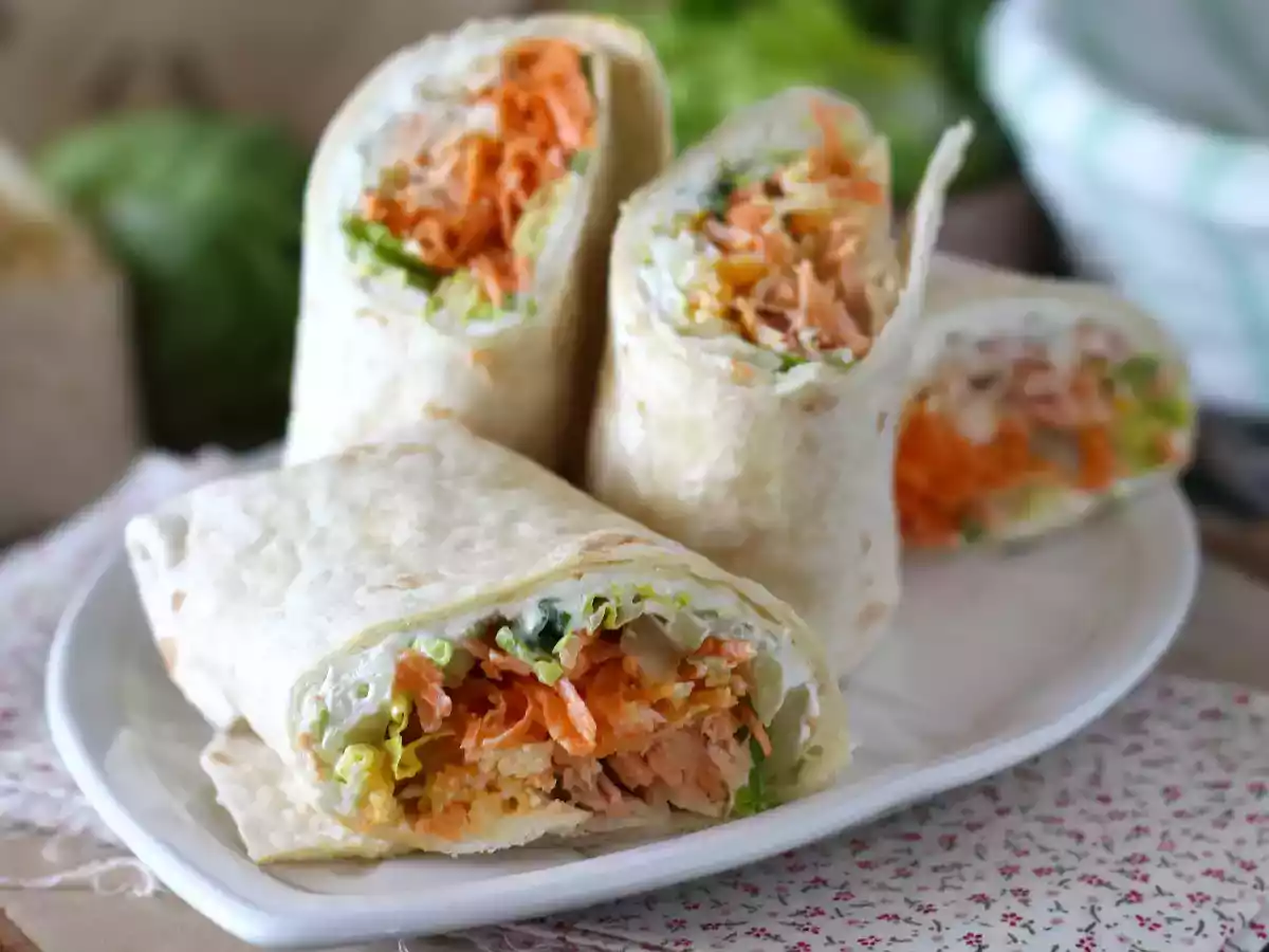 Laksewraps, den perfekte, praktiske sandwich til at tage med overalt - foto 2