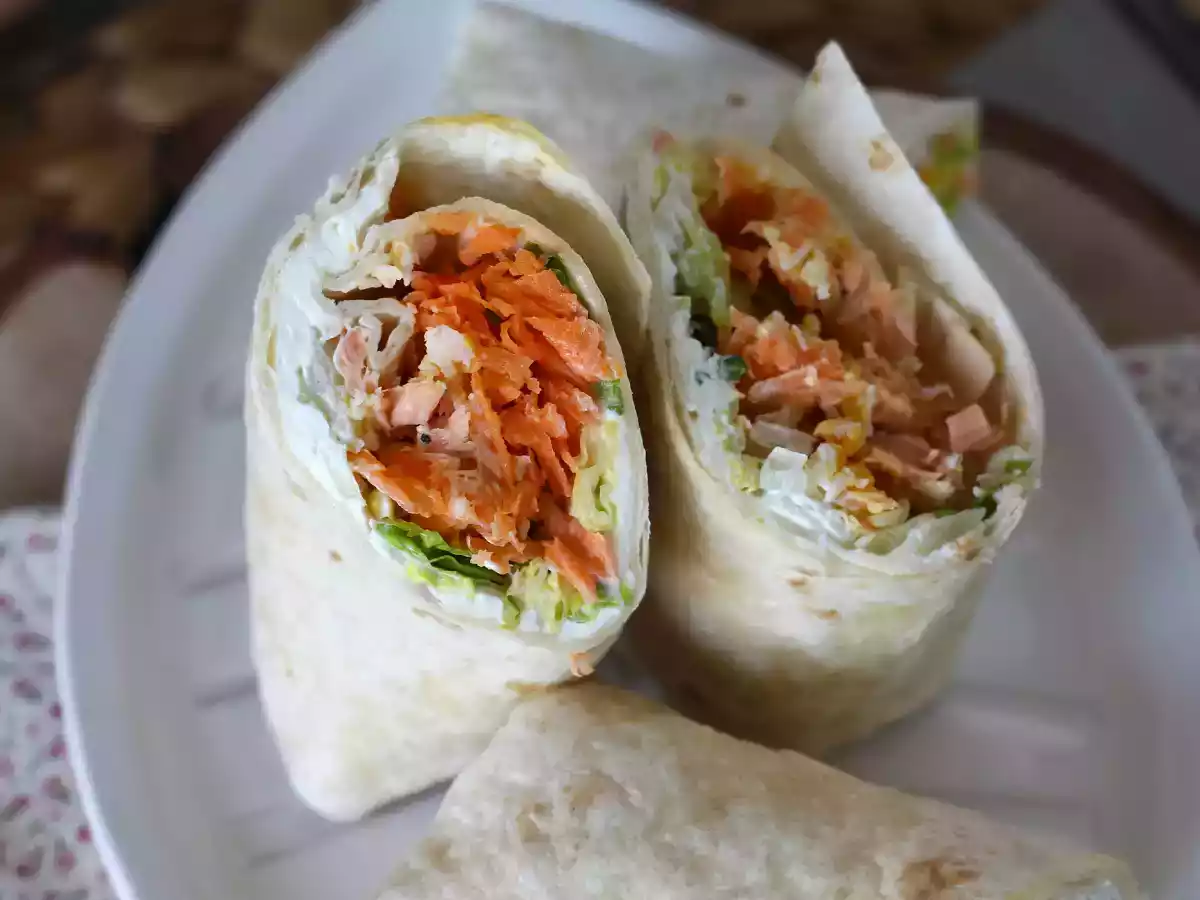 Laksewraps, den perfekte, praktiske sandwich til at tage med overalt - foto 5