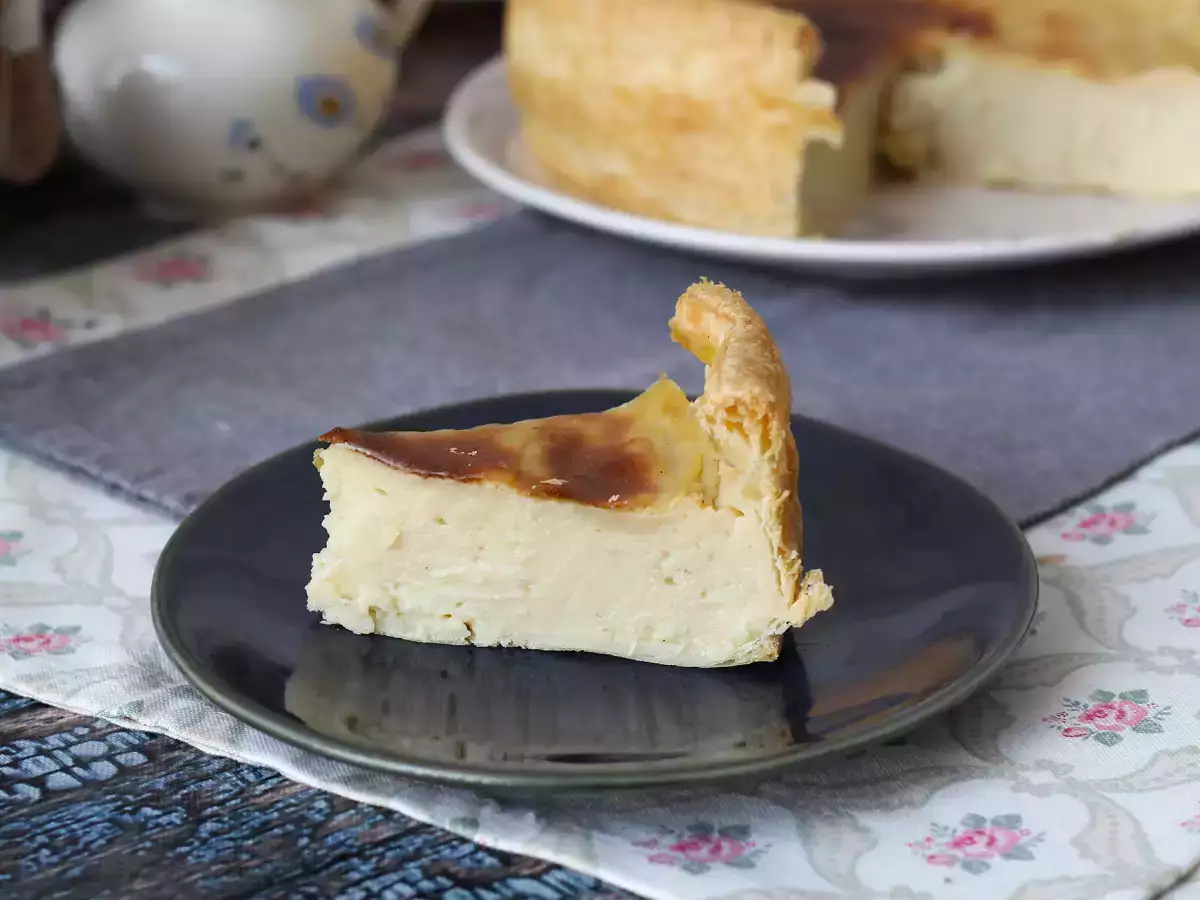 Laktosefri flan pâtissier