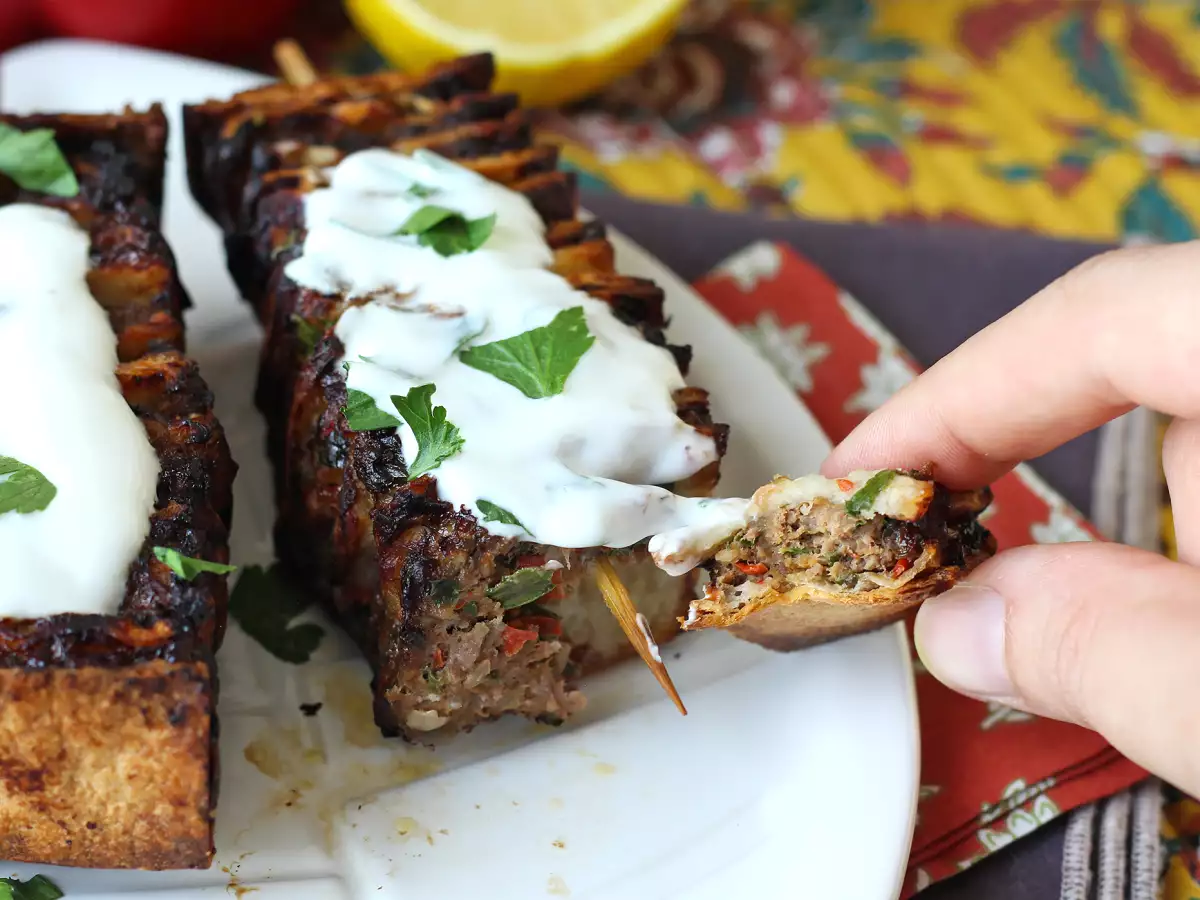 Lavash-kebabspyd med tortillas – nemme at lave i airfryeren! - foto 3