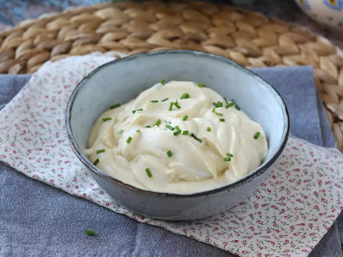 Let mayonnaise med hårdkogte æg – helt uden olie! Perfekt, hvis du ikke kan spise rå æg - foto 5