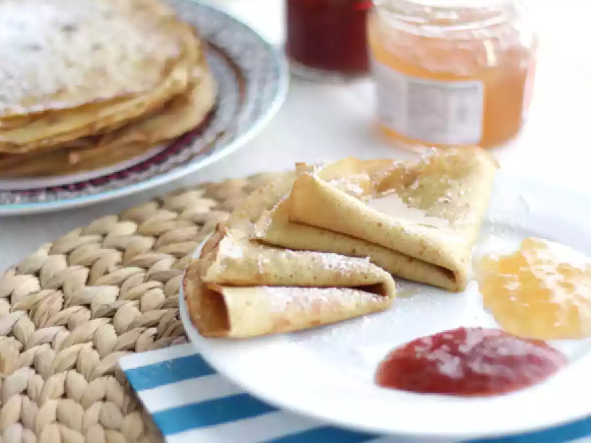 Lette, glutenfri og mælkefri pandekager - foto 2