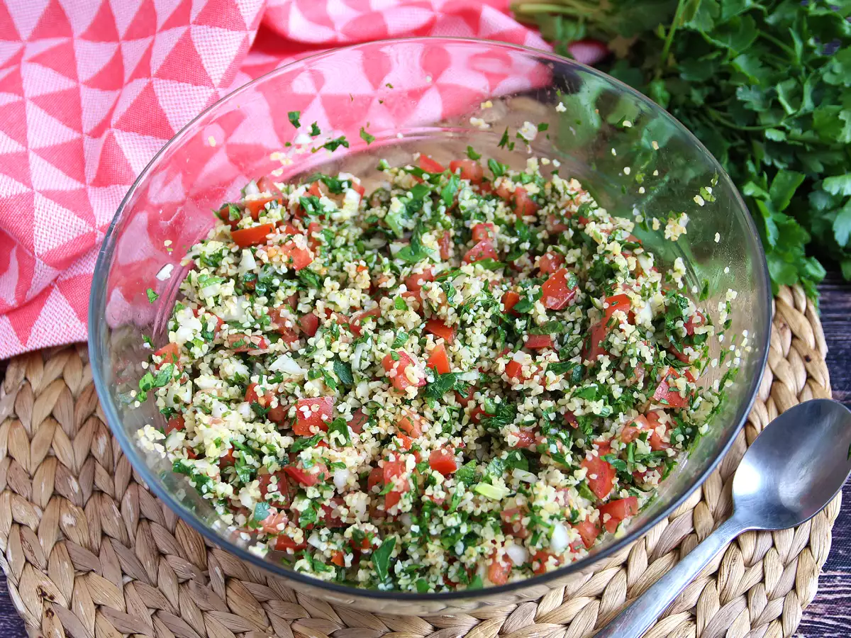 Libanesisk tabbouleh – ekstra aromatisk og dejligt frisk, lige som vi kan lide den - foto 3