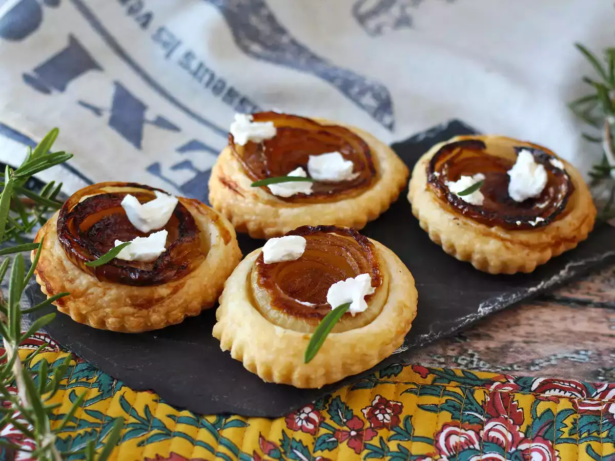 Løgtarteletter tatin - foto 2