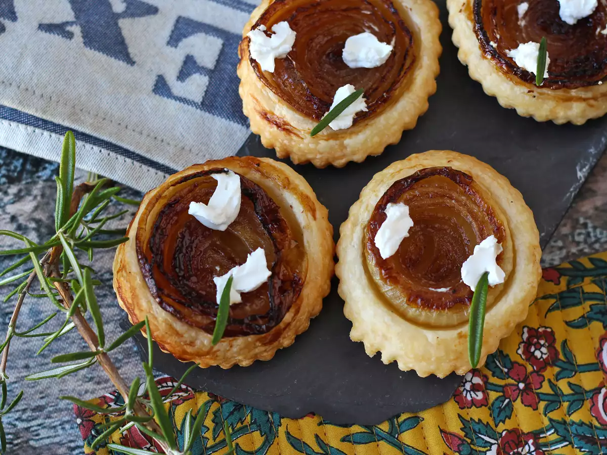Løgtarteletter tatin - foto 4