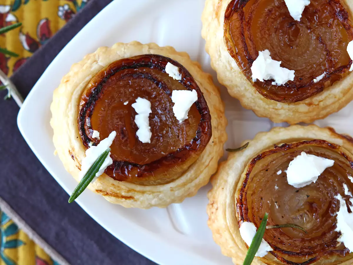 Løgtarteletter tatin - foto 5