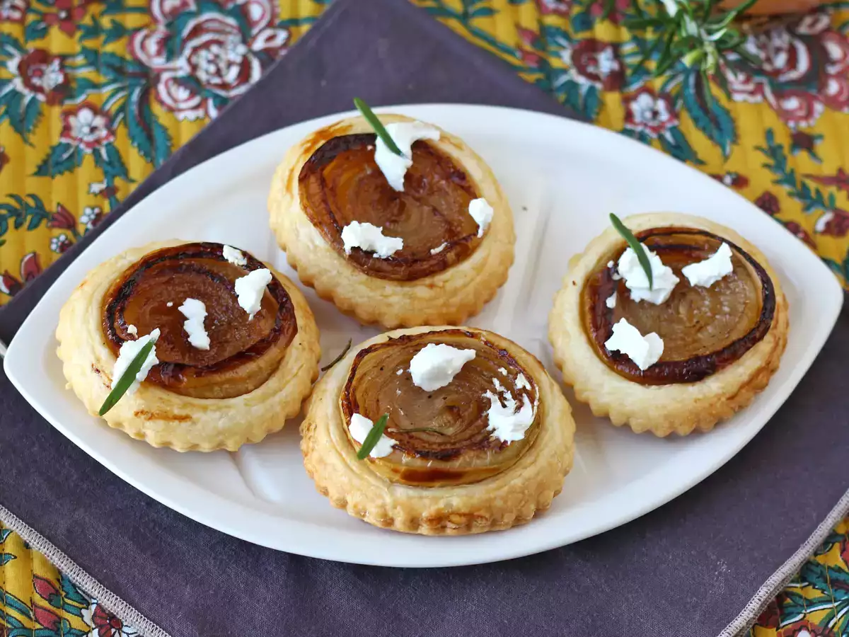 Løgtarteletter tatin - foto 6
