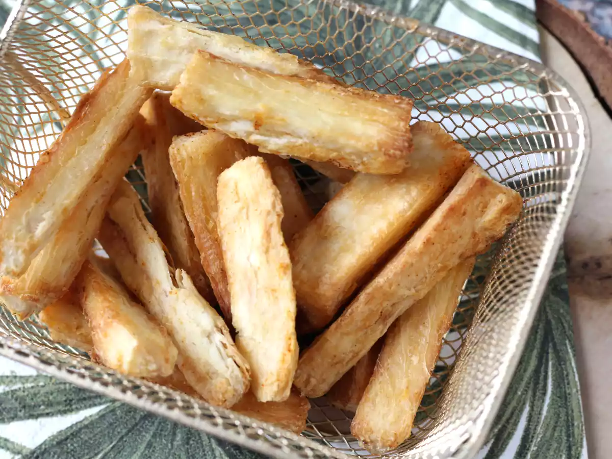 Luftstegt kassava: en sprød og sund snack - foto 2