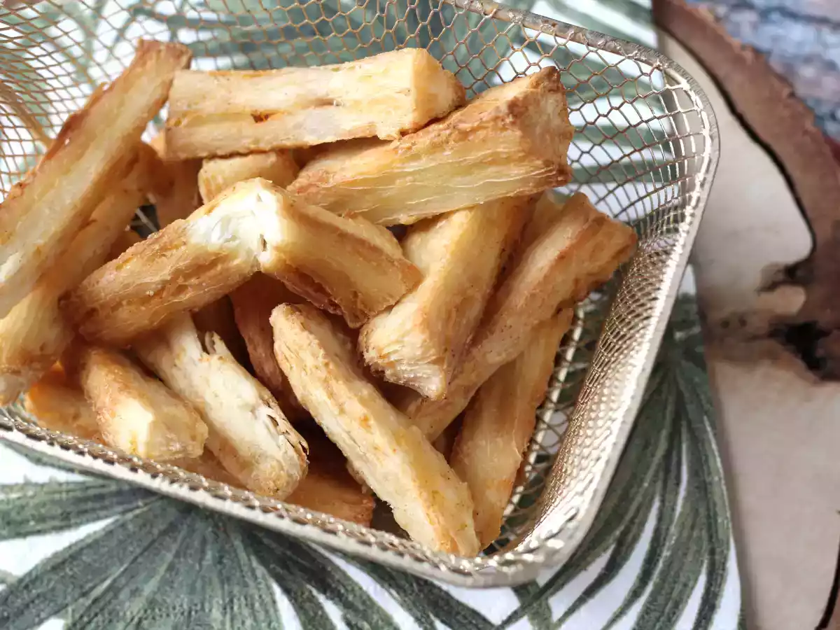 Luftstegt kassava: en sprød og sund snack - foto 4