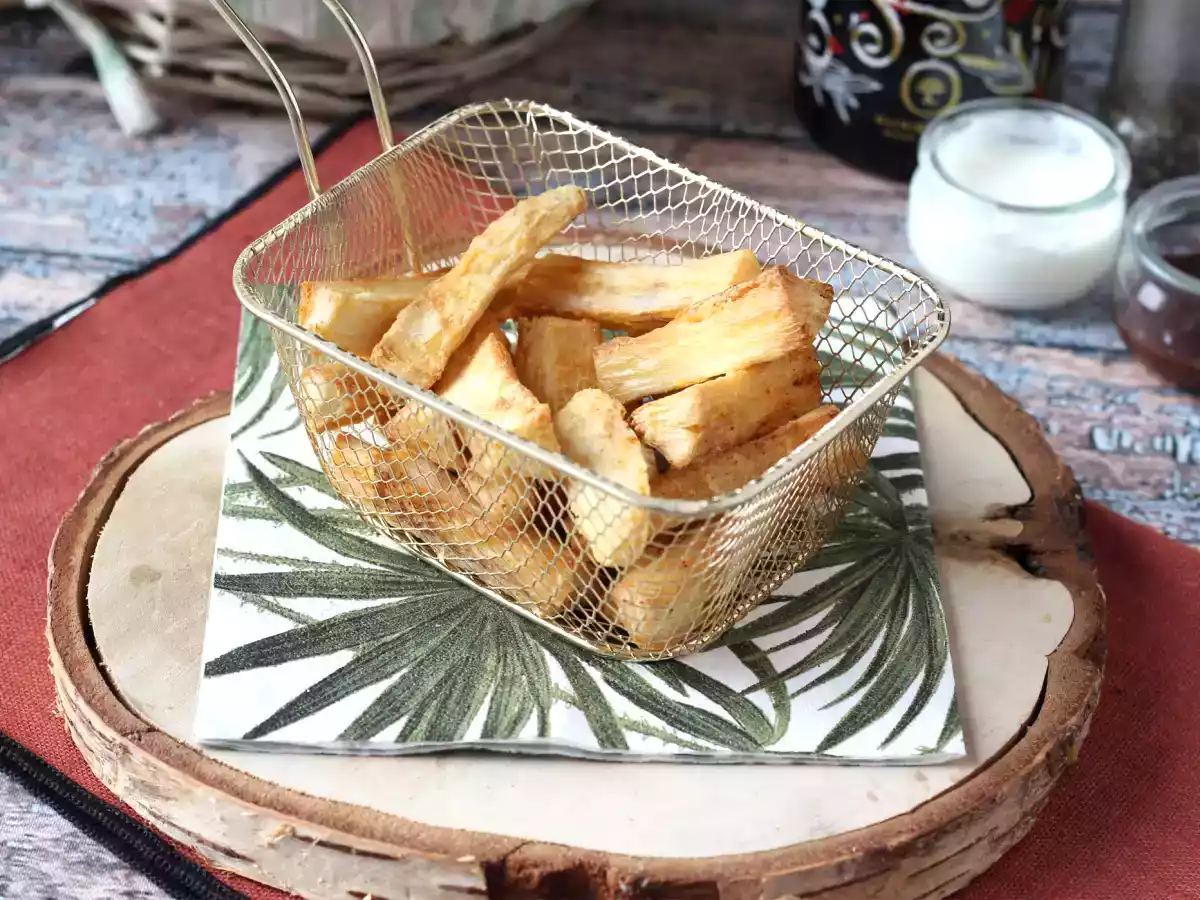 Luftstegt kassava: en sprød og sund snack - foto 5