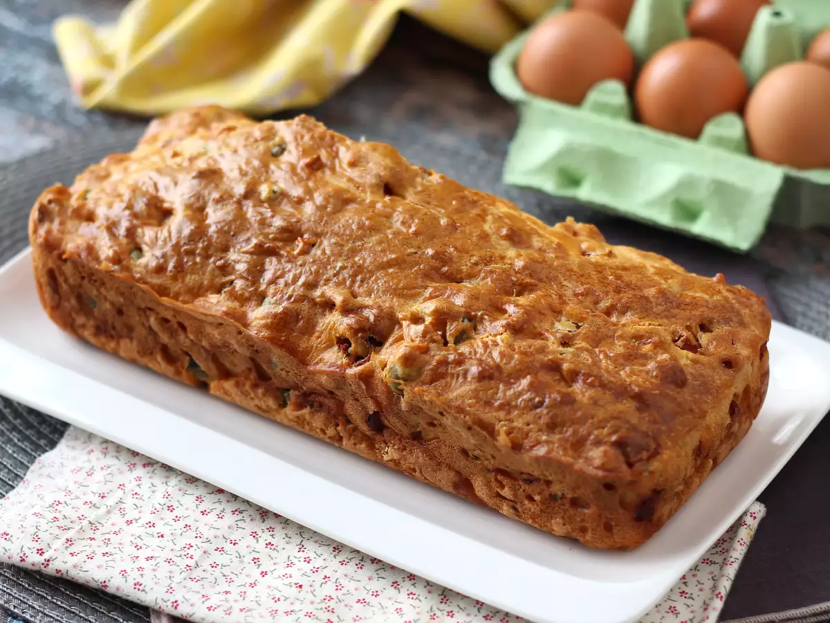 Madbrød med skinke, oliven, soltørrede tomater og skyr - foto 4