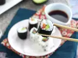 Makis med røget laks og avocado, foto 1