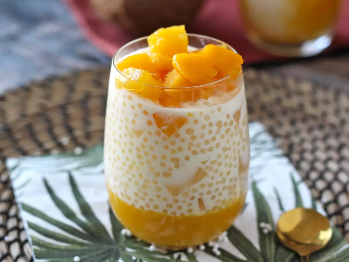 Mango sago – den asiatiske dessert med tapioka og mango, der vinder hjerter med sin enkelhed - foto 3