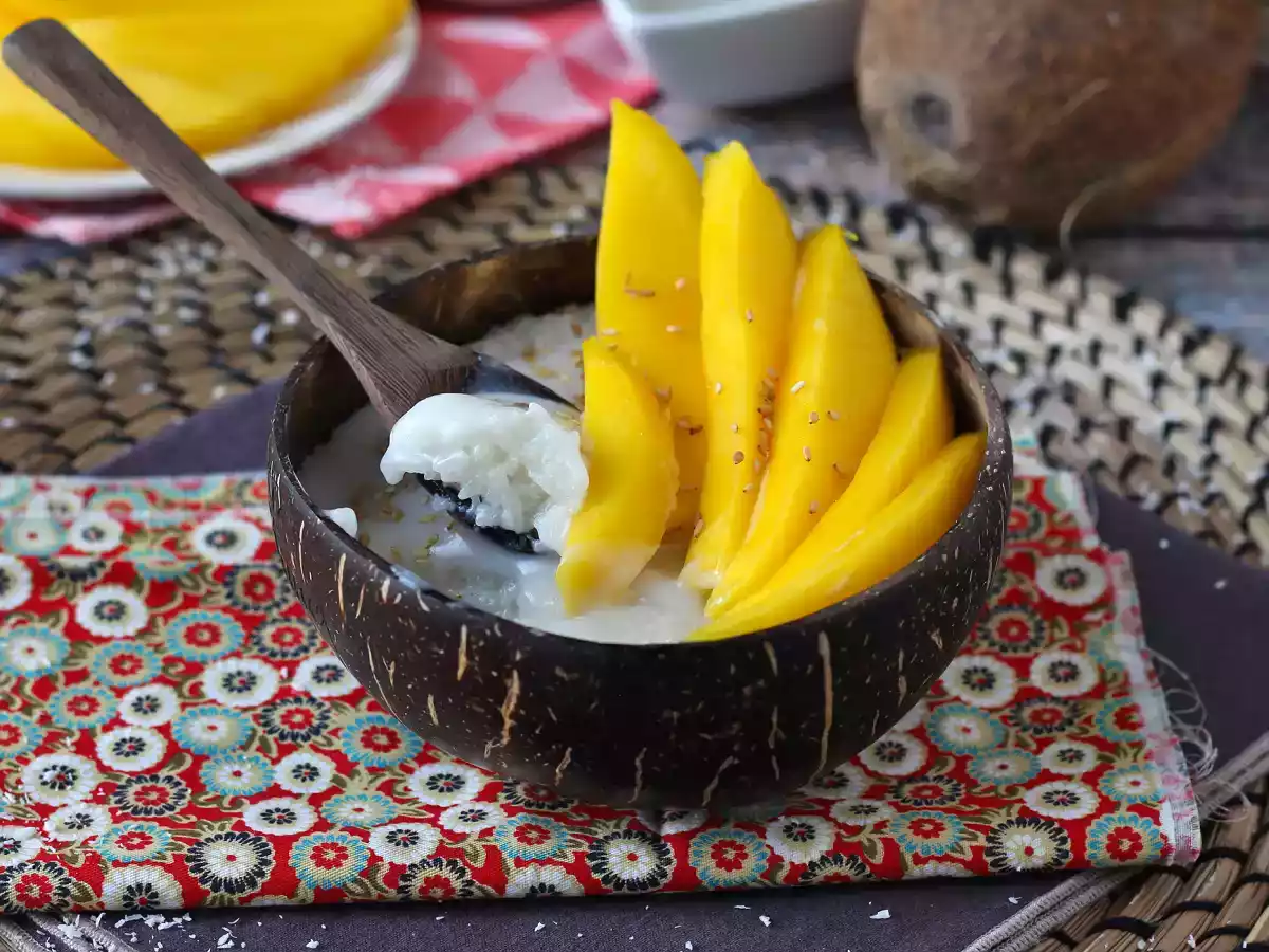 Mango sticky rice, den superbehagelige thailandske dessert