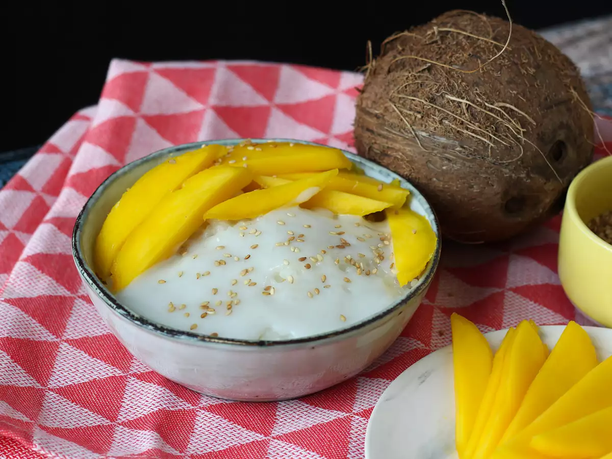 Mango sticky rice – den superlækre thailandske dessert - foto 2