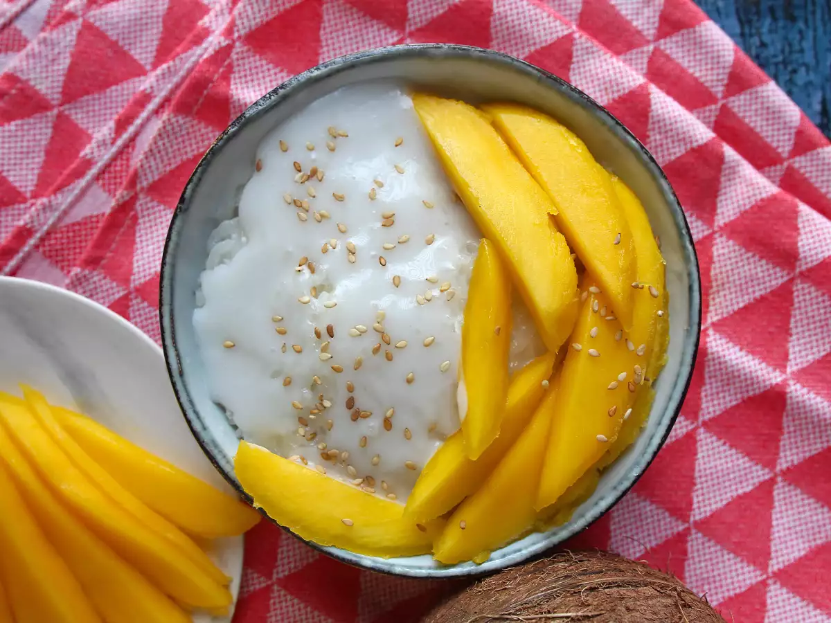 Mango sticky rice – den superlækre thailandske dessert - foto 6