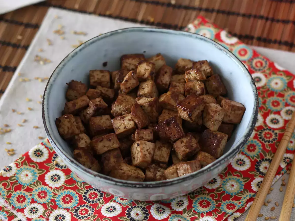 Marineret tofu med asiatisk smag (ja, du kommer til at elske tofu efter dette!) - foto 4