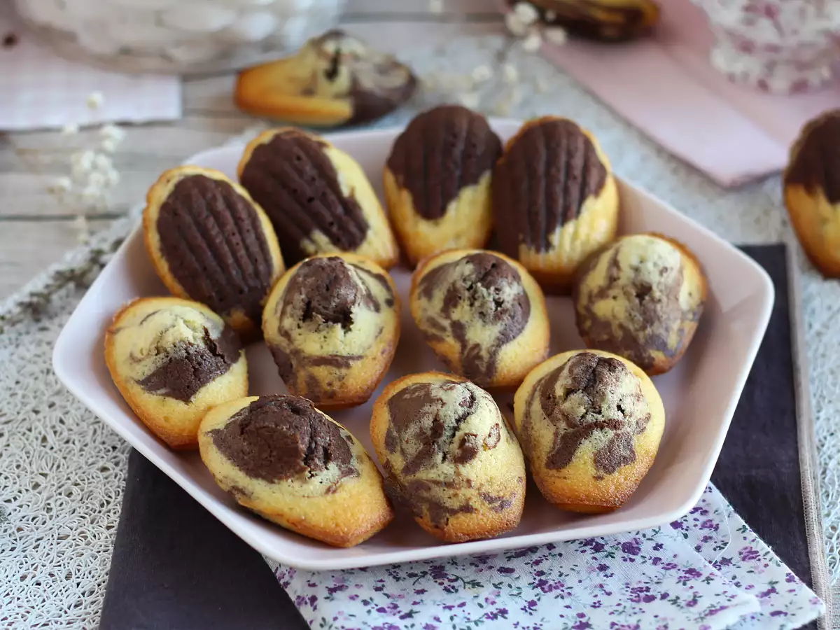 Marmorerede madeleines, du bare må prøve! - foto 5