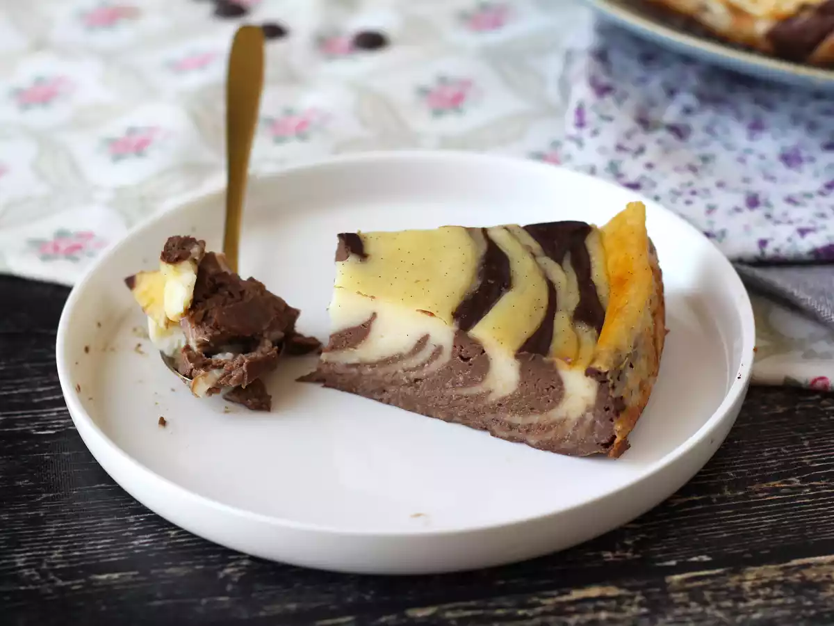 Marmoreret flan uden dej, supernem at lave og med garanteret wow-effekt - foto 7