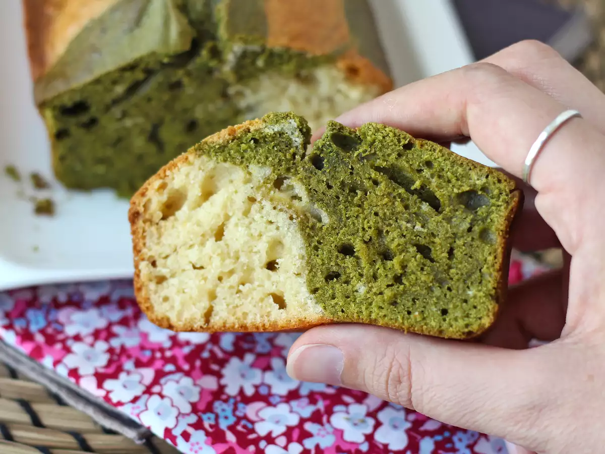 Marmorkage med matcha-te - foto 7