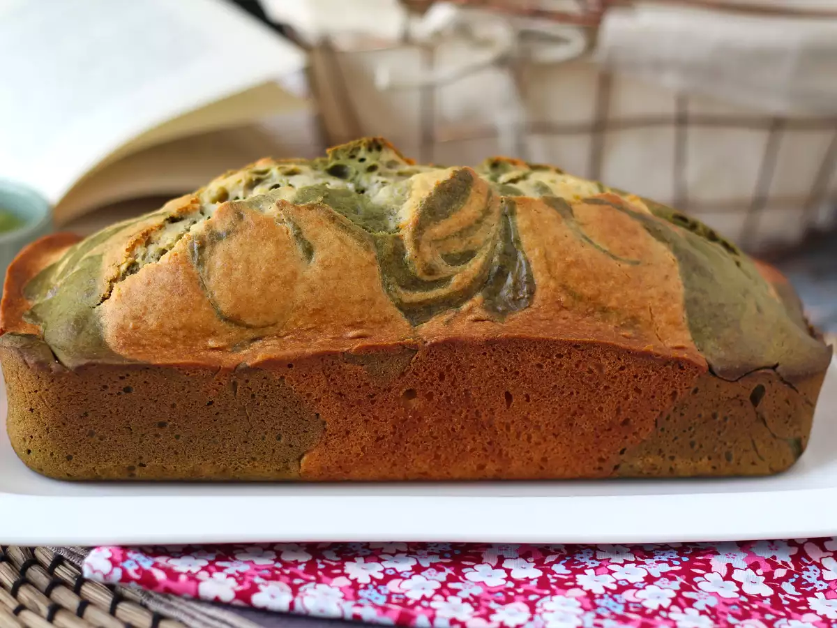 Marmorkage med matcha-te - foto 8