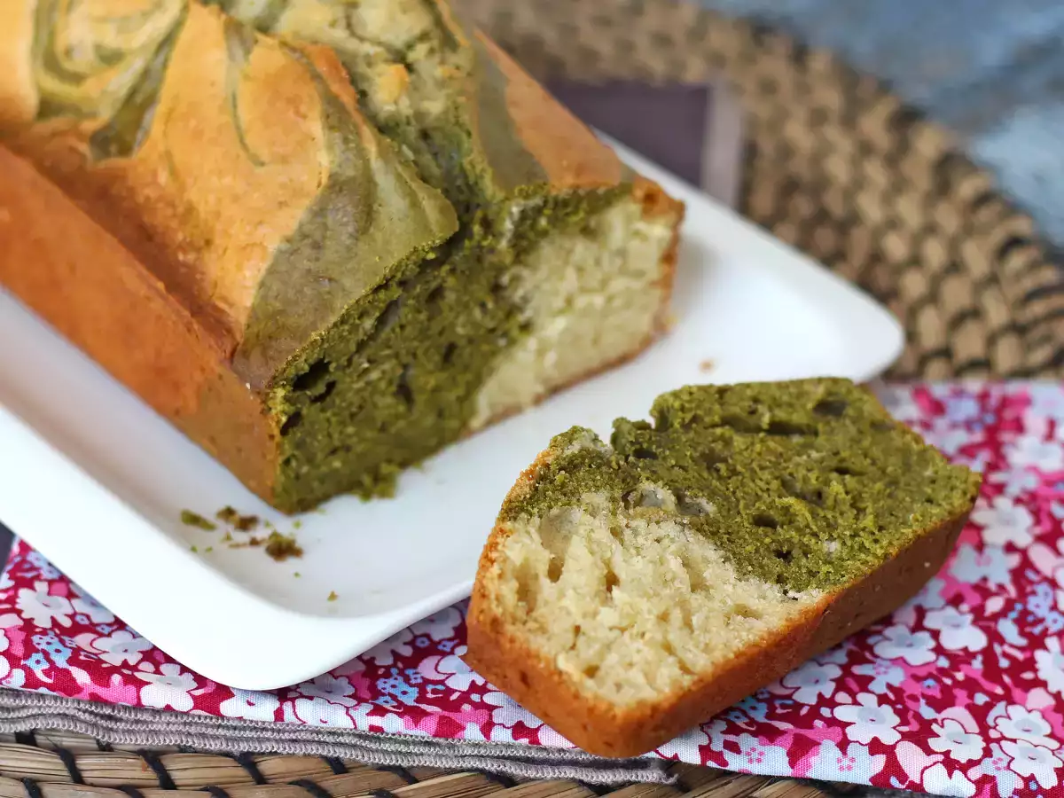 Marmorkage med matcha-te - foto 9