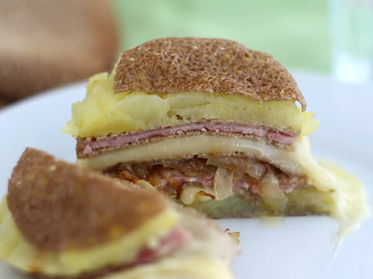 Mille-feuille med racletteost - foto 3