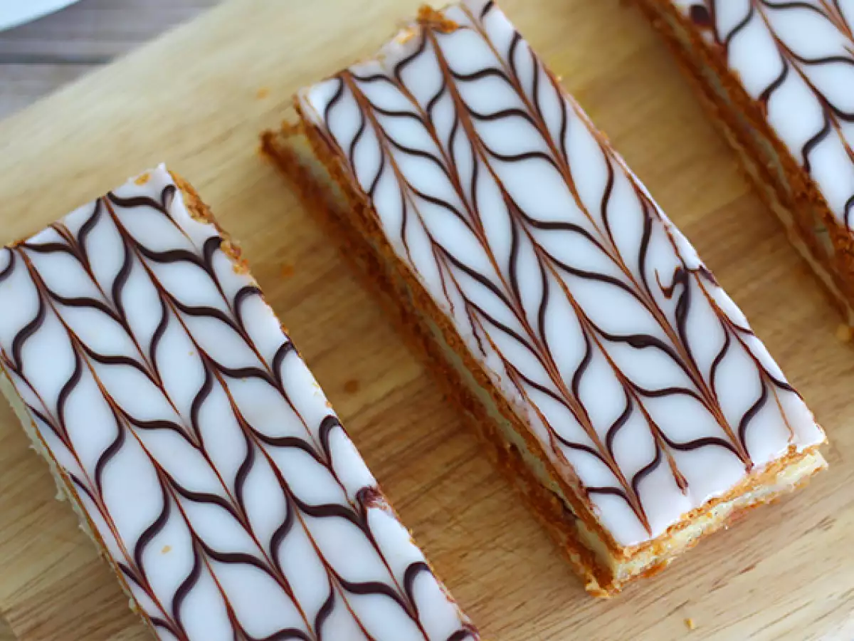 Mille-feuille med vanilje - foto 3