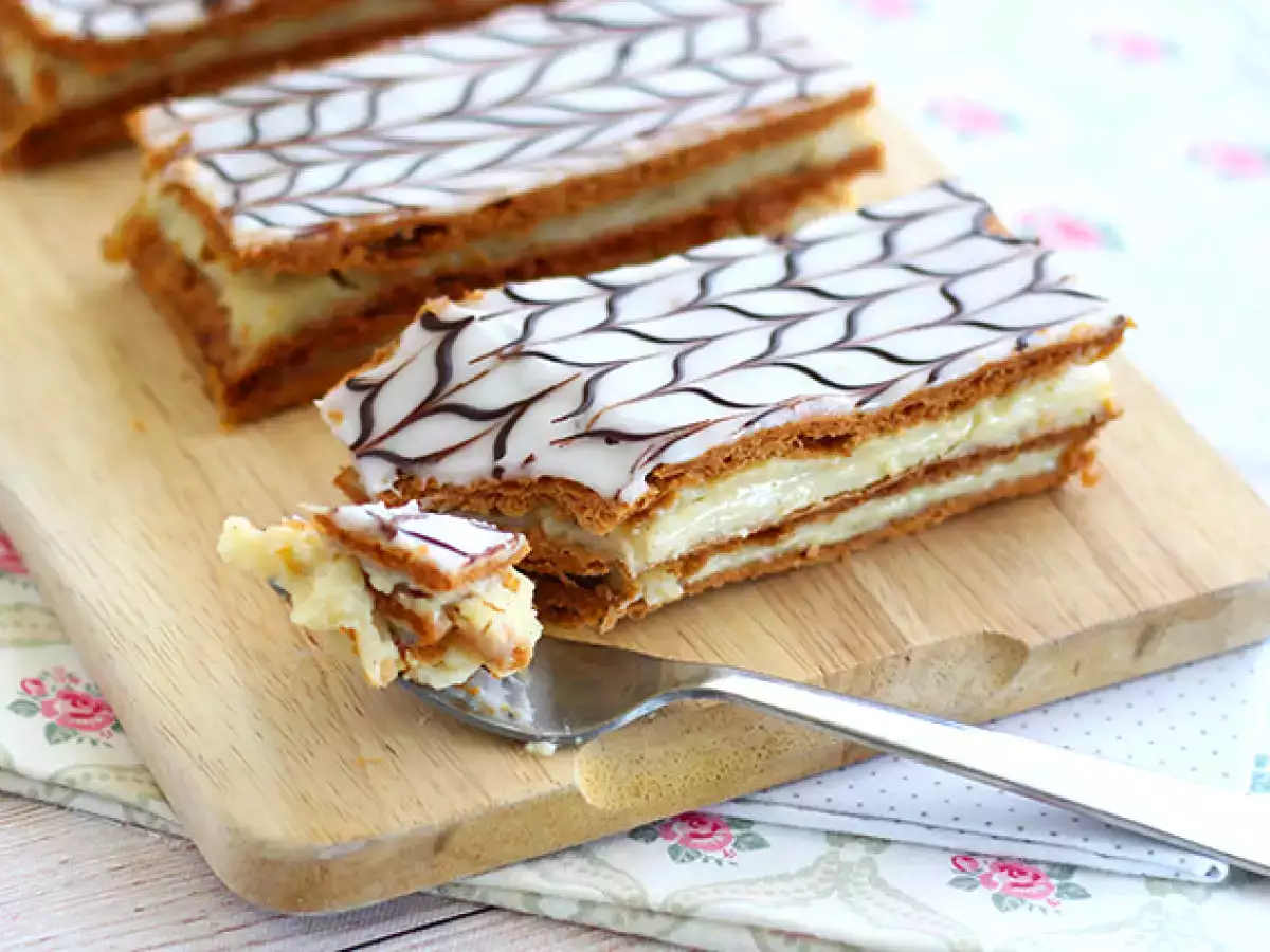 Mille-feuille med vanilje - foto 4