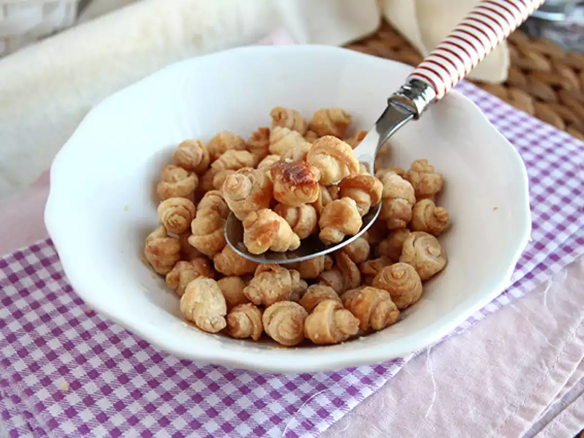 Mini-croissant-korn