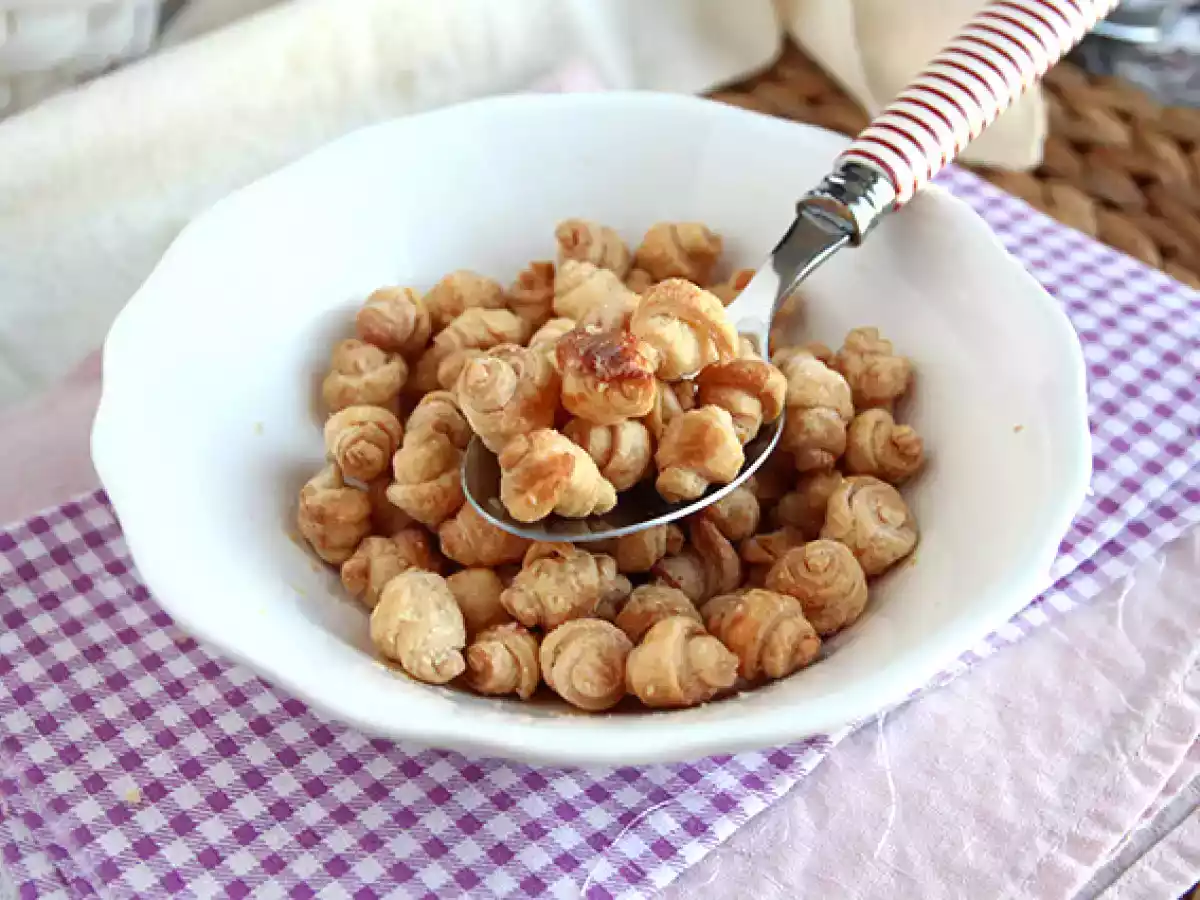 Mini croissant kornprodukter