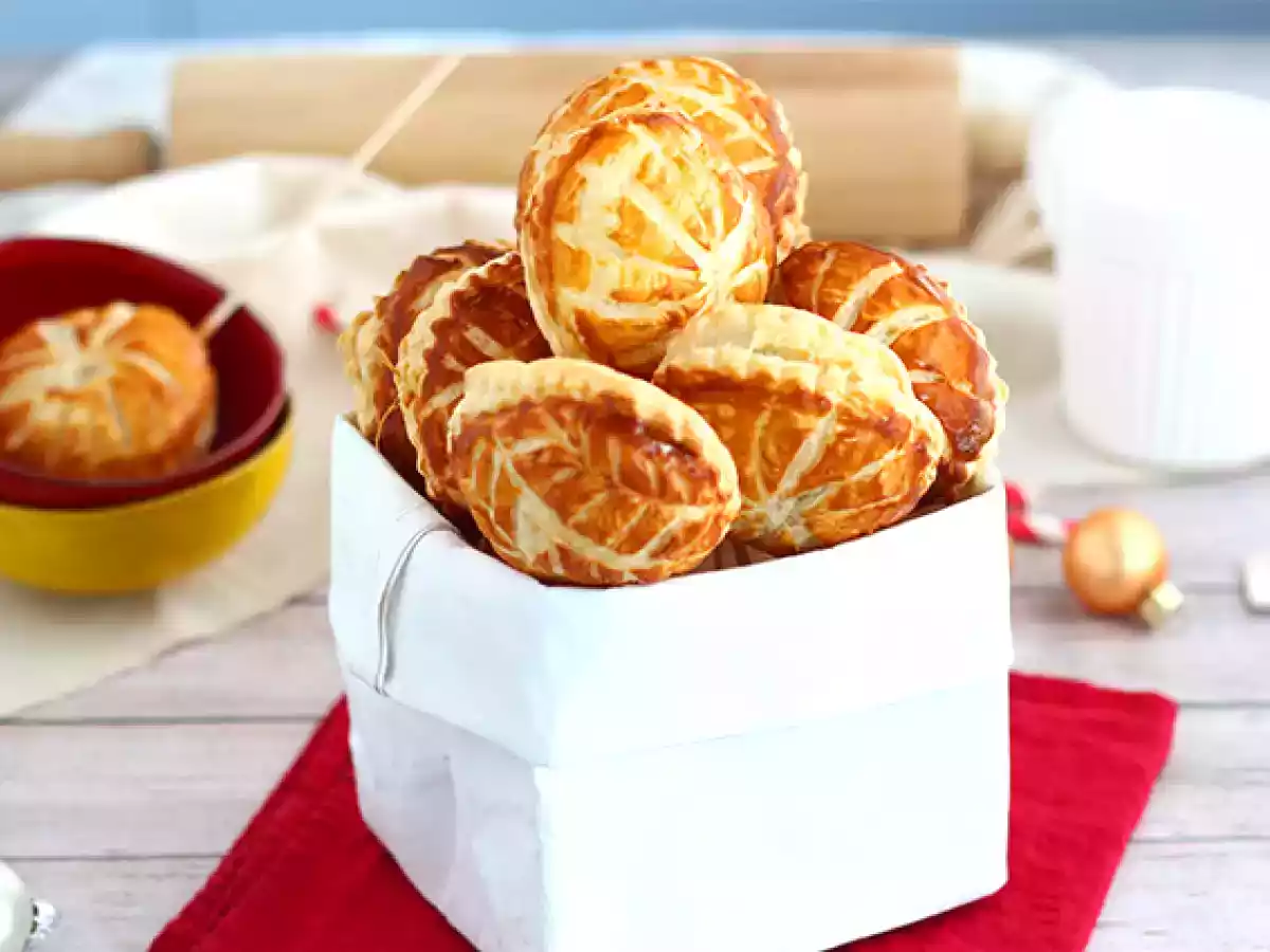 Mini-kongekager med chokoladestykker