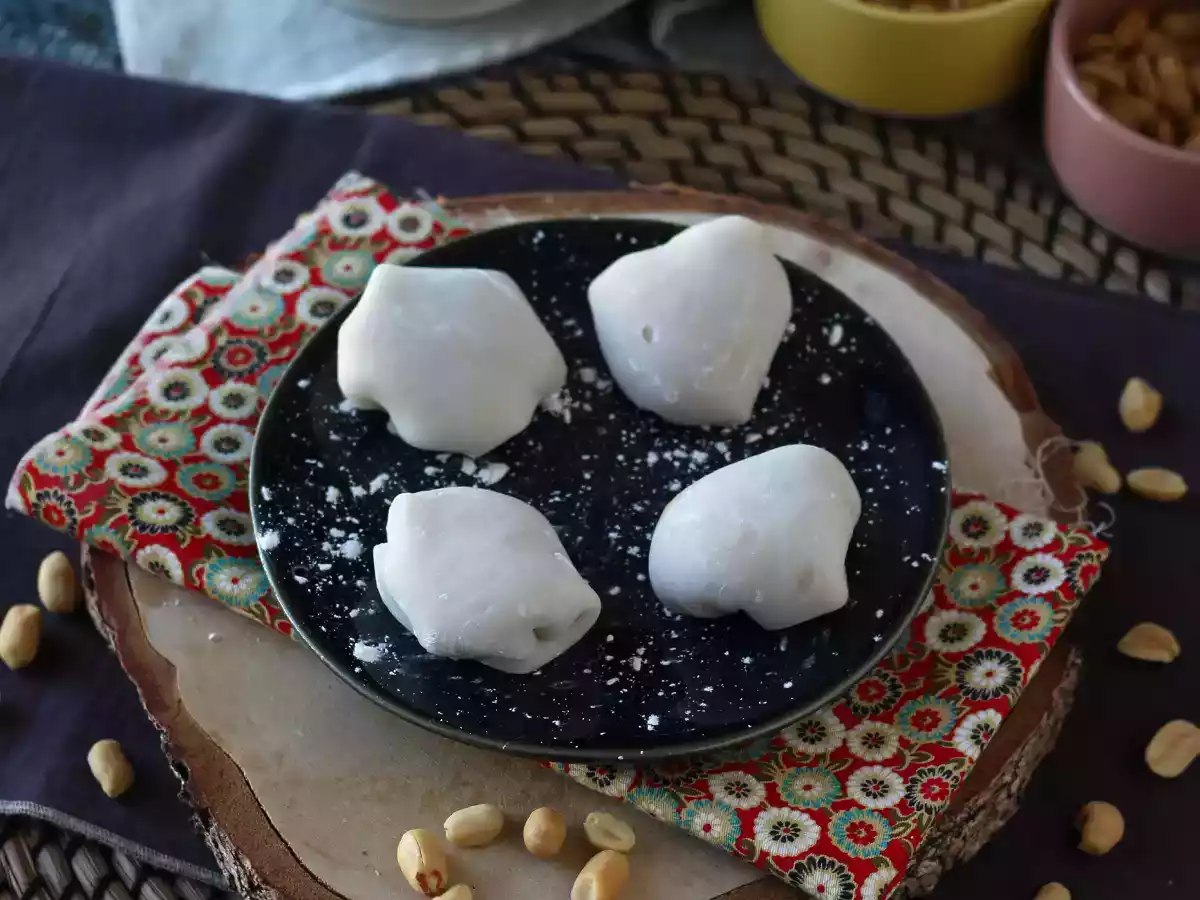 Mochis med jordnøddesmør - foto 8