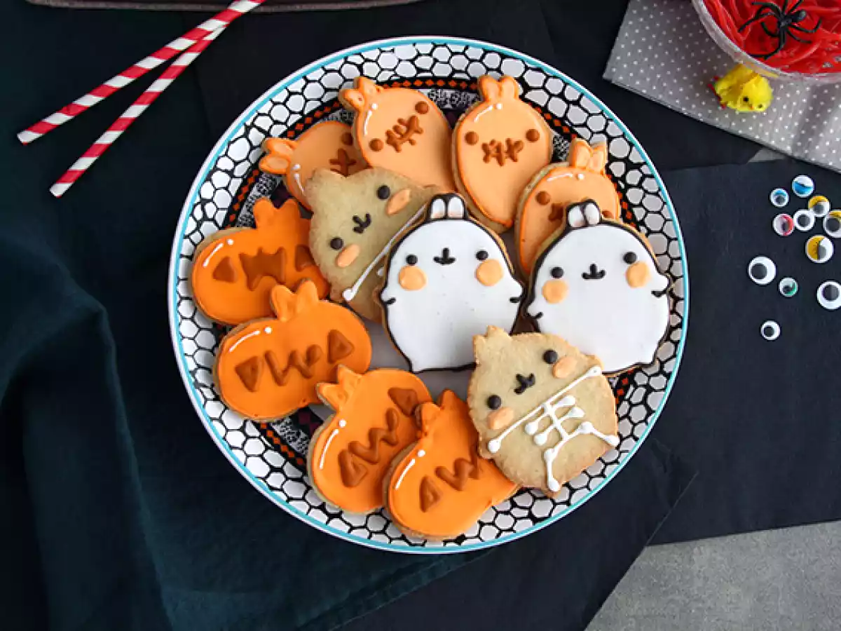 Molang Halloween-småkager