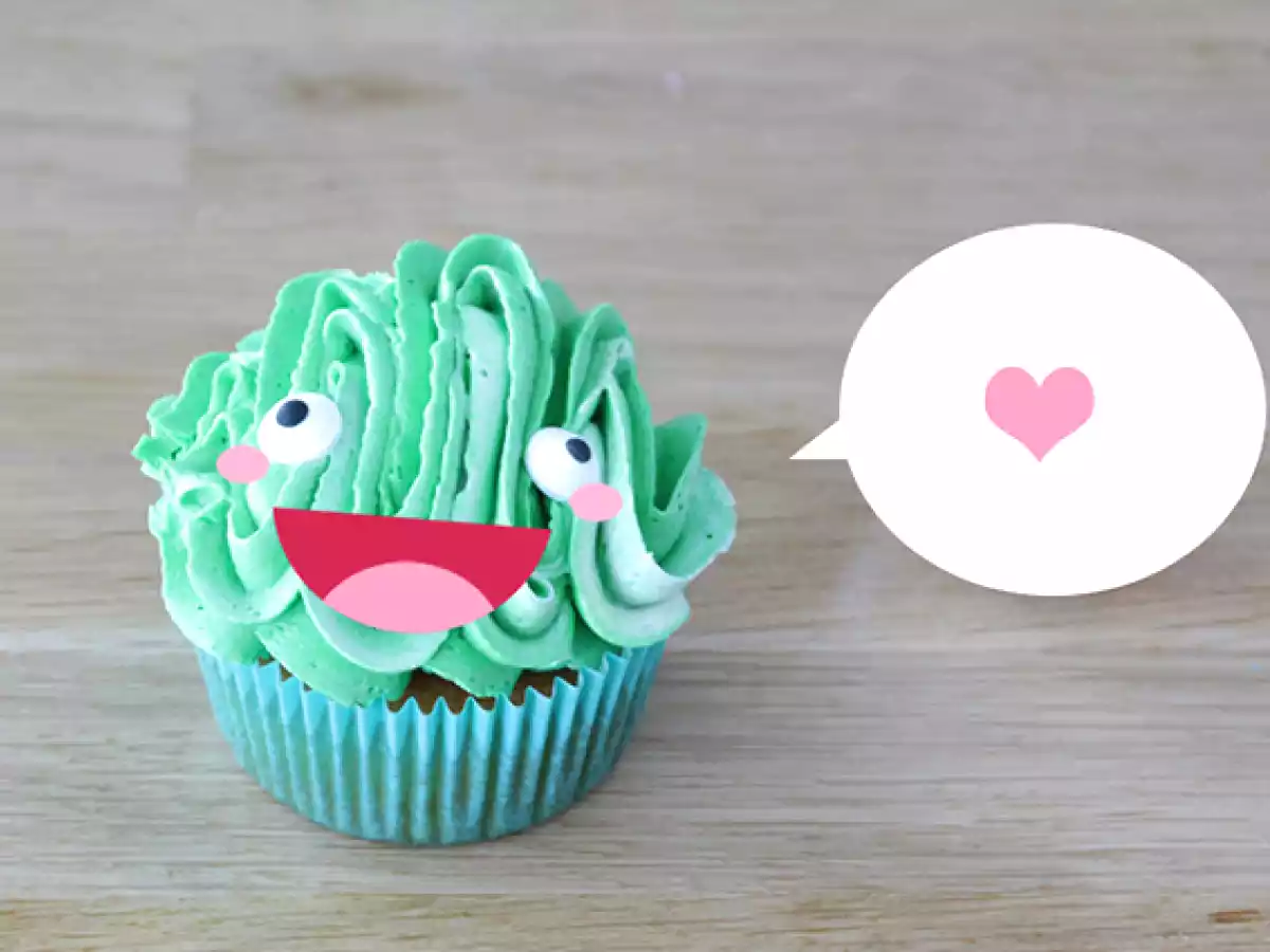 Monster-cupcakes til halloween - foto 3