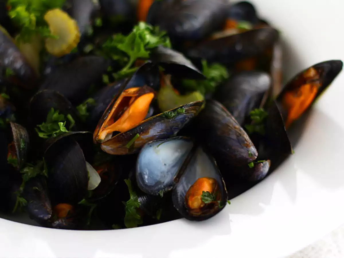 Moules marinières – enkel og lækker opskrift på muslinger - foto 2