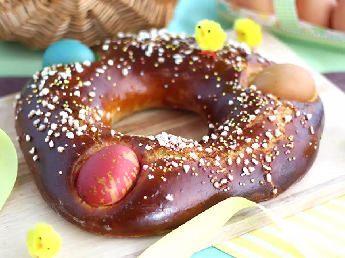 Mouna, traditionel påskebrioche