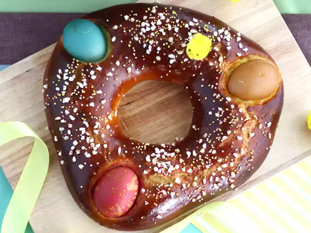 Mouna, traditionel påskebrioche - foto 2