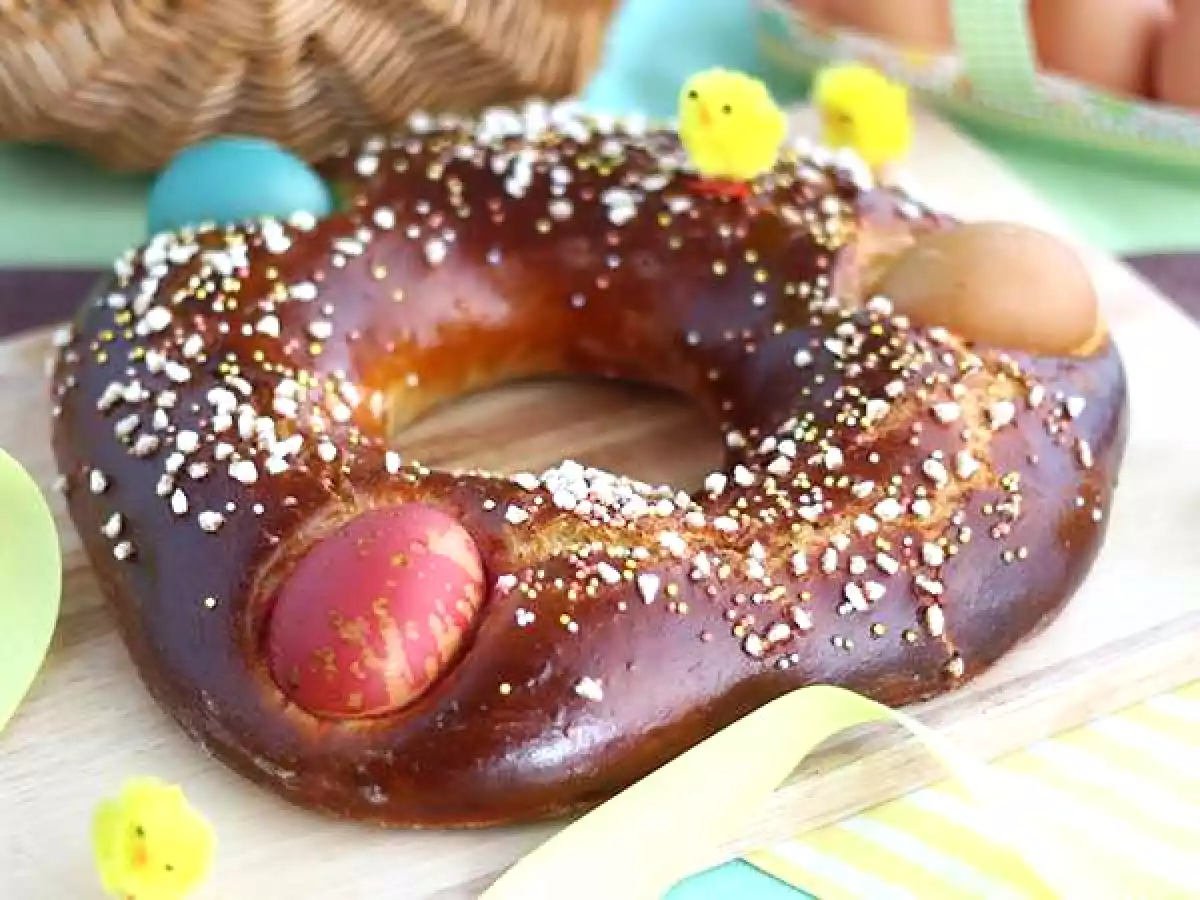 Mouna, traditionel påskebrioche - foto 3