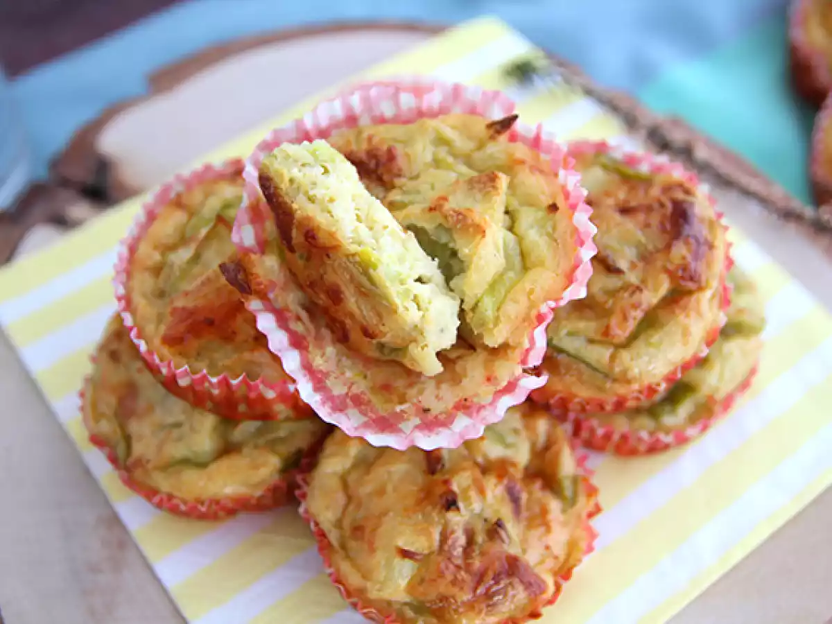 Muffins med porrefondue - foto 3