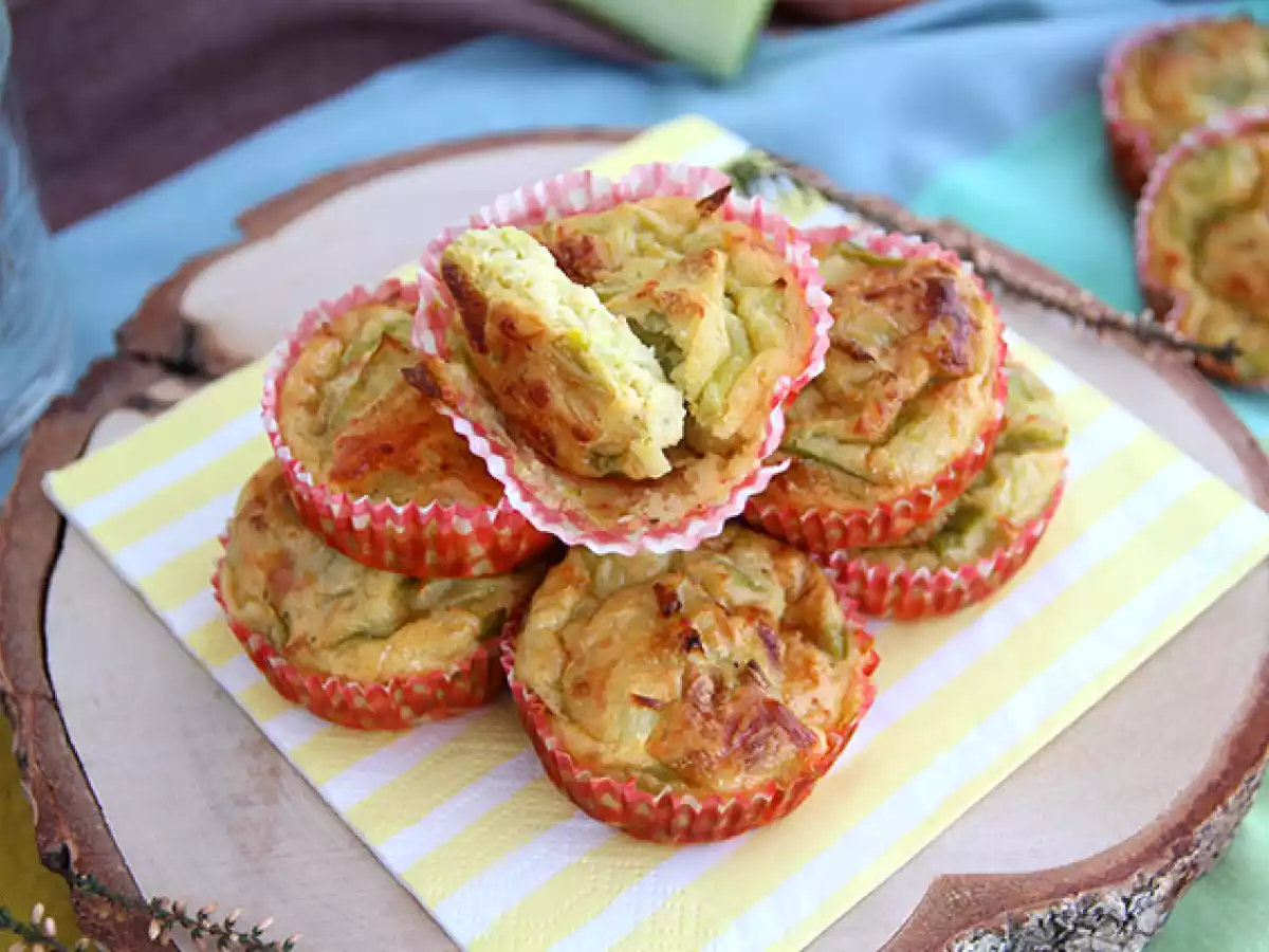 Muffins med porrefondue - foto 4