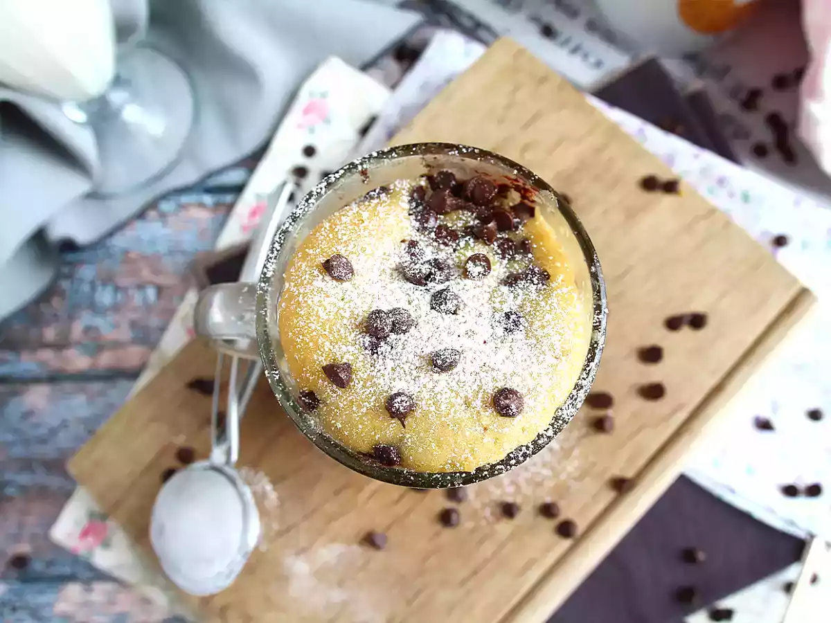 Mug cake-kage - foto 2