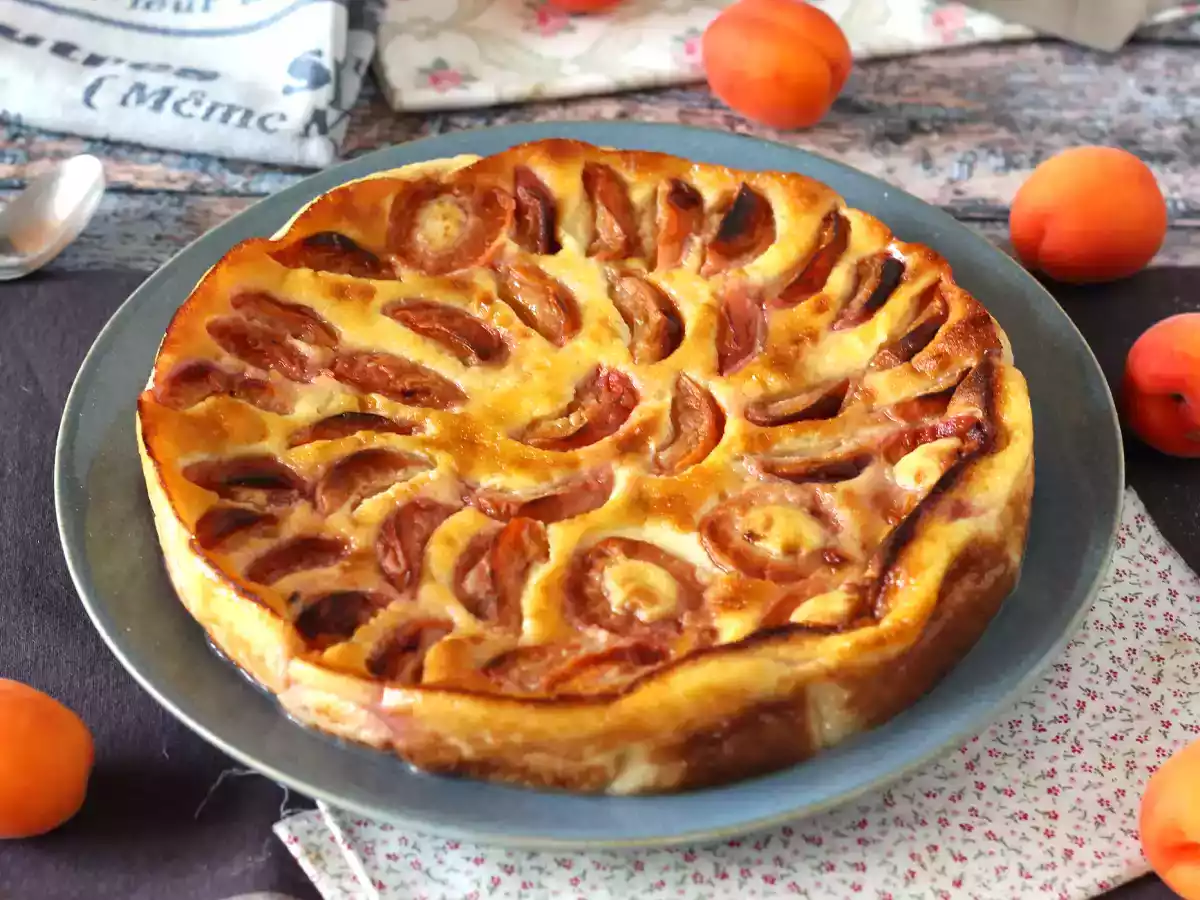 Nem abrikos-clafoutis