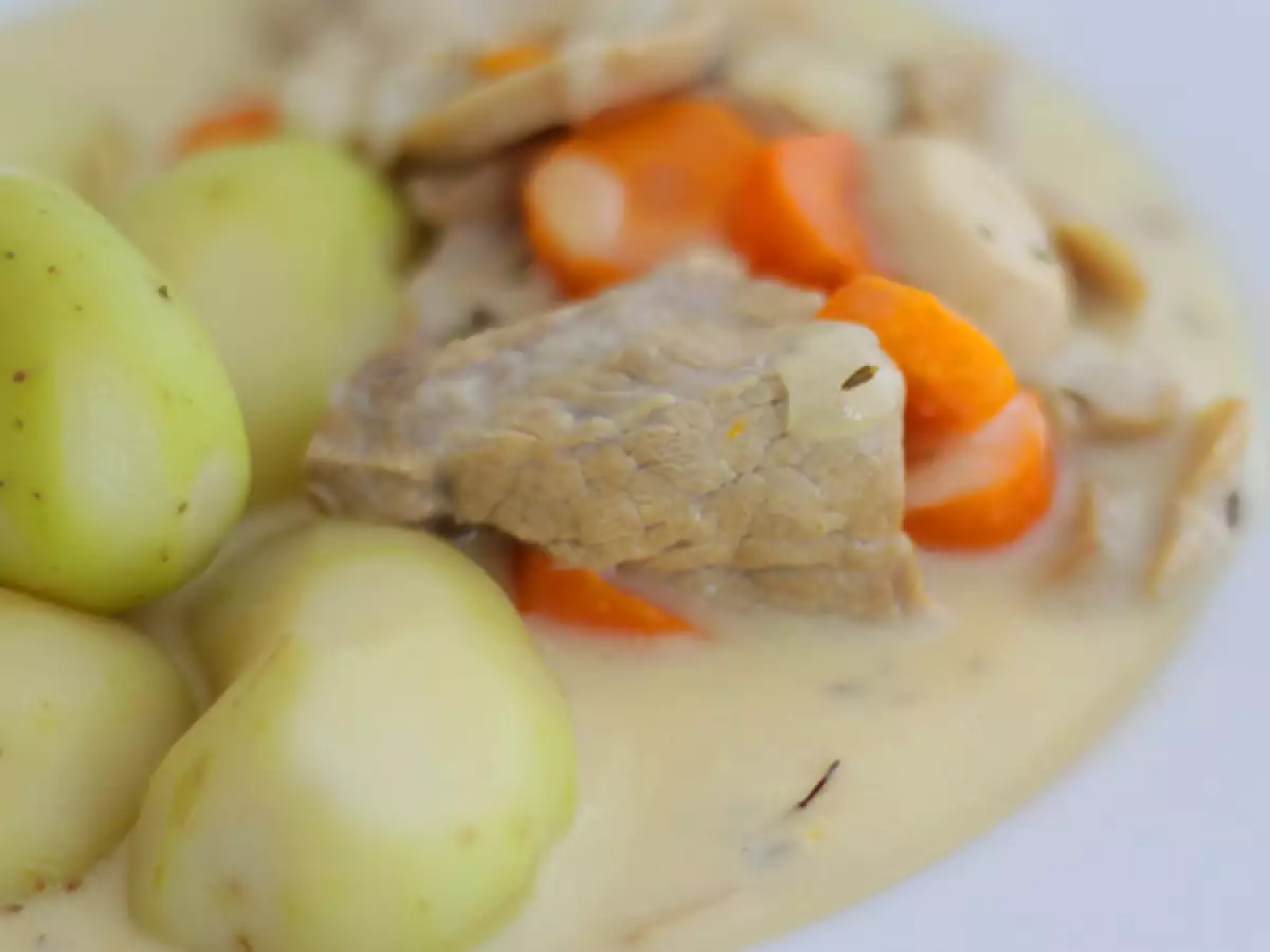 Nem blanquette de veau – fransk kalvefrikassé - foto 2