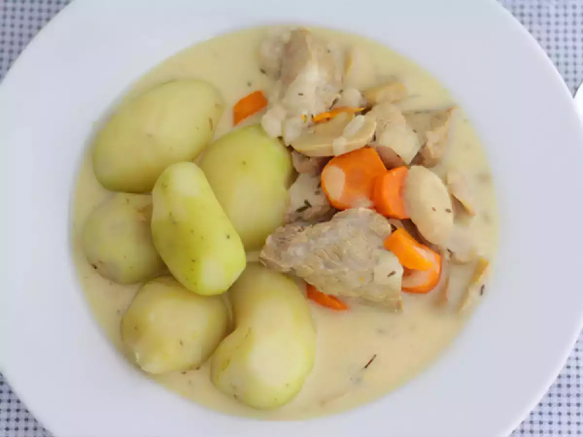 Nem blanquette de veau – fransk kalvefrikassé - foto 3