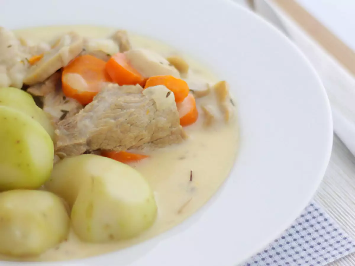 Nem blanquette de veau – fransk kalvefrikassé - foto 4