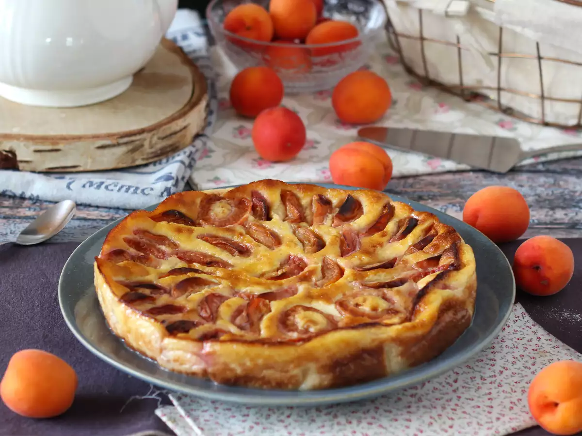 Nem clafoutis med abrikoser - foto 7