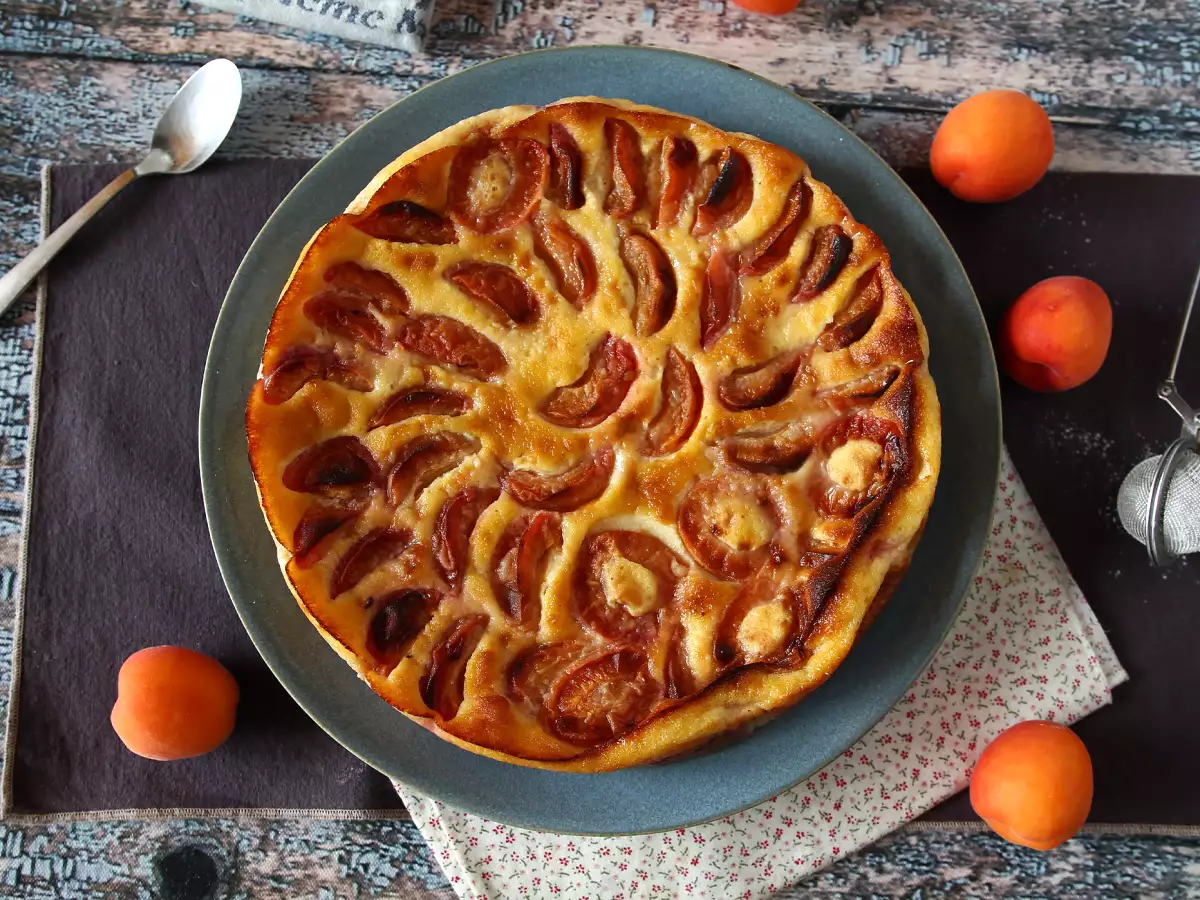 Nem clafoutis med abrikoser - foto 8