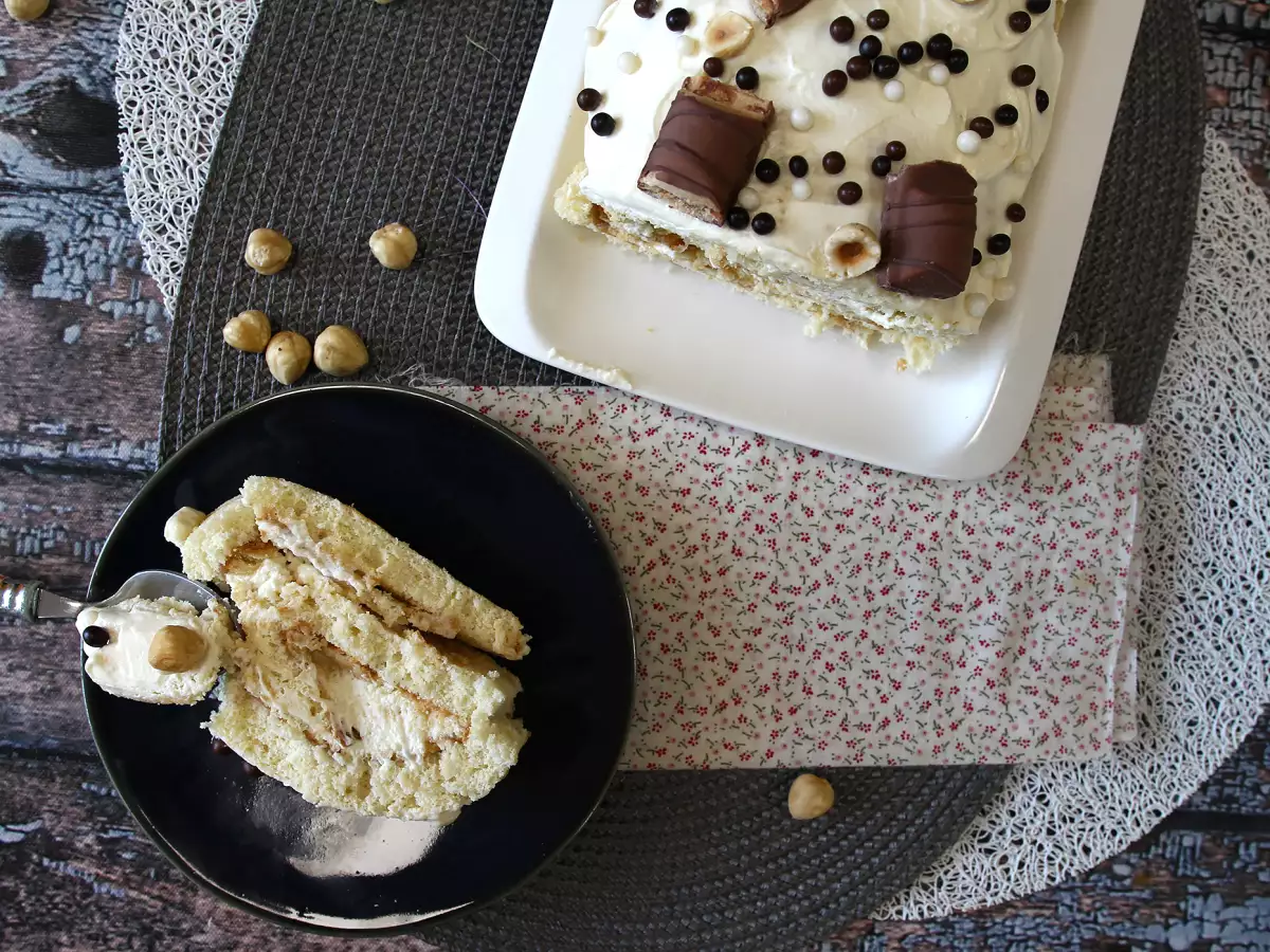 Nem Kinder Bueno-rullekage – perfekt som fødselsdagskage eller juleroulade! - foto 2