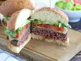 Nem og hurtig hjemmelavet burger, foto 2